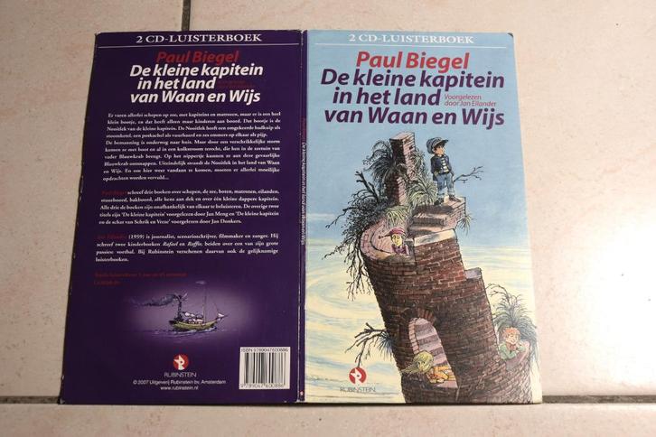 Luisterboek De kleine kapitein in het land van Waan en Wijs, Boeken, Luisterboeken, Cd, Kind, Ophalen of Verzenden