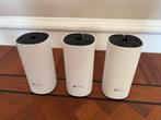 TP-Link Deco set van 3, Computers en Software, Routers en Modems, Ophalen of Verzenden, Zo goed als nieuw, Router