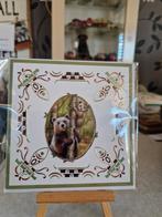 Kaartje hobbydots wilde dieren bruine beer met jong, Ophalen of Verzenden, Nieuw