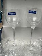 2 villeroy en boch octavie wijnglas wijnglazen kristal, Ophalen of Verzenden, Zo goed als nieuw, Overige typen