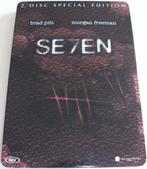 Dvd *** SE7EN *** 2-Disc Boxset Steelbook, Vanaf 16 jaar, Ophalen of Verzenden, Zo goed als nieuw, Boxset