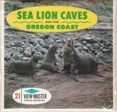 NIEUW view master SEA LION CAVES OREGON USA A247 viewmaster, Verzamelen, Speelgoed, Nieuw, Ophalen of Verzenden