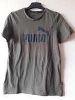 Donker groen t-shirt maat 152, Gebruikt, Puma, Ophalen of Verzenden, Shirt of Longsleeve