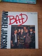 Michael Jackson - Bad maxi single    vinyl lp platen, Ophalen of Verzenden, Zo goed als nieuw