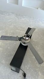 Plafondventilator met verlichting en afstandbediening, Ophalen, Zo goed als nieuw, Plafondventilator