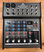 Devine MixPad 602-FX-USB PA-mixer effecten & USB-interface, Ophalen of Verzenden, Zo goed als nieuw