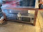Echt houten sidetable, Ophalen, 25 tot 50 cm, Rechthoekig