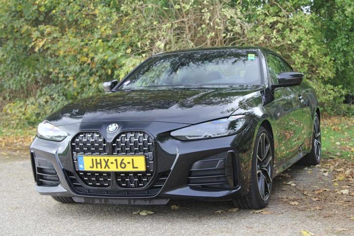 BMW 4-Serie M440i 374pk Xdrive Aut 2021 Zwart, Auto's, BMW, Particulier, 4-Serie, 4x4, ABS, Achteruitrijcamera, Adaptieve lichten