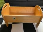 Houten Poppenbedje - 66x35x45 cm, Minder dan 90 cm, Gebruikt, Minder dan 75 cm, Ophalen of Verzenden