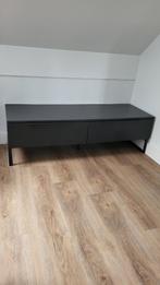 Tv meubel, Huis en Inrichting, Kasten | Televisiemeubels, Ophalen, 100 tot 150 cm, Zo goed als nieuw, 25 tot 50 cm