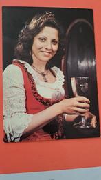 Ansichtkaart Edith Klaes Gebietsweinkoningin 1976/77, Ophalen of Verzenden