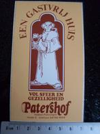 sticker Patershof helden panningen logo gastvrij huis, Verzenden, Zo goed als nieuw, Bedrijf of Vereniging