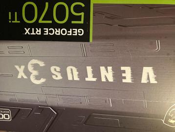 black mask ventus 3x geforce rtx 5070ti 16gb gpu beschikbaar voor biedingen