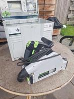 Festool TS 55 Invalzaag + Systainer, Invalzaag, 600 tot 1200 watt, Ophalen of Verzenden, Zo goed als nieuw
