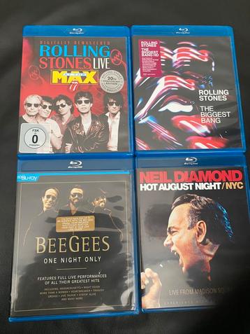 4 muziek blu-ray dvds beschikbaar voor biedingen