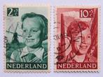 2 Kinderpostzegels Nederland, Nr. 575 en 578, 1951, Na 1940, Verzenden, Gestempeld