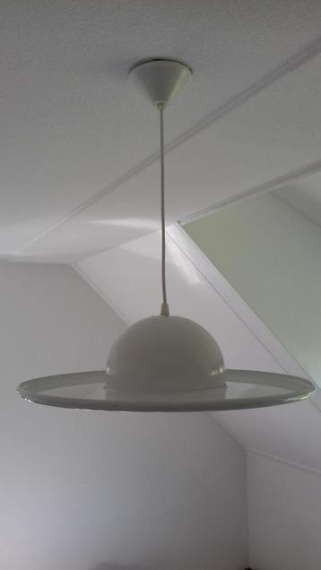 Hanglamp, doorsnede 60 cm, wit metaal (IZGS) beschikbaar voor biedingen