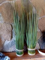 2 Kunst grasplanten - siergras groen circa 70 cm hoog -nieuw, Nieuw, Binnen, Ophalen of Verzenden