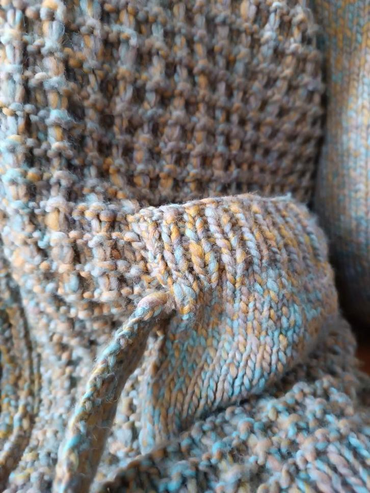 💖Inti Knitwear 💯% Alpaca wollen jas /lange vest XXL, Kleding | Dames, Truien en Vesten, Nieuw, Maat 46/48 (XL) of groter, Blauw