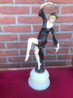 Weens brons, elegante danseres, Antiek en Kunst, Antiek | Koper en Brons, Ophalen of Verzenden, Brons