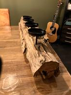 Kaarsenstandaard op hout, Ophalen, Overige kleuren, 25 tot 50 cm, Zo goed als nieuw