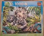 Legpuzzel, 1000 stukjes Siberische tijgers, Ophalen of Verzenden, 500 t/m 1500 stukjes, Zo goed als nieuw, Legpuzzel