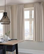 Verduisterde gordijnen 1,40 x 1,75 2 x, Huis en Inrichting, Ophalen, Nieuw, Beige, 200 cm of meer