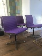 Set 4 Vintage Herman Miller Eames stoel paars EA107 EA 105, Gebruikt, Eén, Ophalen, Overige kleuren