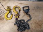 Hijsketting met een losse hijshaak, Ophalen of Verzenden, Gebruikt, Handmatig