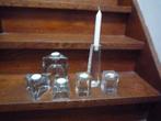 kristallen moderne waxine kandelaars oa Rosenthal, Ophalen of Verzenden, Zo goed als nieuw, Overige materialen, Minder dan 25 cm