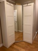 IKEA Pax hoekkast met spiegeldeur, Ophalen, Kunststof, 100 tot 150 cm, 200 cm of meer