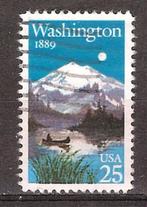 USA, Washington, 100 jaar, 1989., Postzegels en Munten, Postzegels | Amerika, Verzenden, Noord-Amerika, Gestempeld