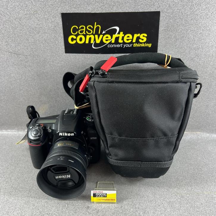 Nikon D7500 + AF-S 35mm lens | tas+lader| 4K | SALE | 385059, Audio, Tv en Foto, Fotocamera's Digitaal, Gebruikt, Spiegelreflex