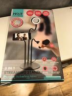Telefoon Standaard met Lamp - Streaming Stand, Ophalen of Verzenden, Nieuw