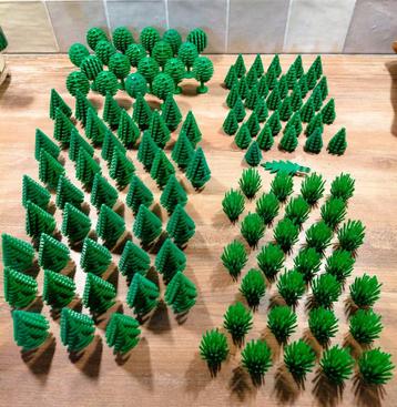 147 Lego bomen 3470, 3471, 2434, 6064 beschikbaar voor biedingen