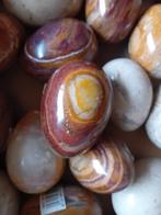 Onyx gemarmerde eieren en Jaspis eieren., Verzenden