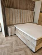 Elegant bed geïnspireerd door Eric Kuster Megasale boxspring, Ophalen, Nieuw, Tweepersoons, 180 cm