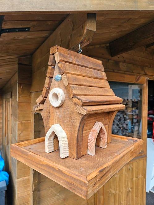 Vogelhuisje/ voederhuisje, Tuin en Terras, Vogelhuisjes en Vogelbaden, Nieuw, Ophalen