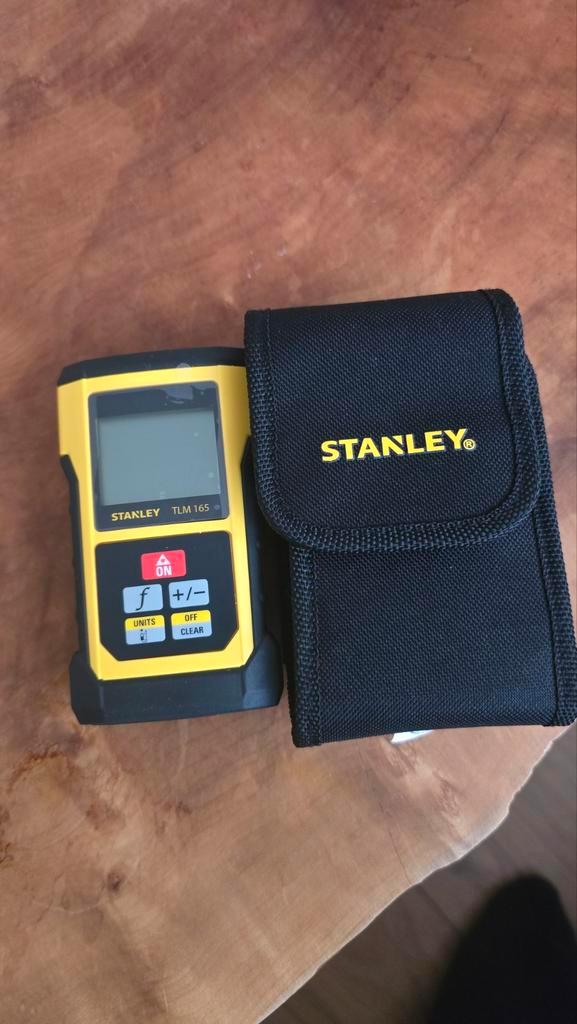 Stanley TLM165 Afstandsmeter - Nauwkeurig Meten!, Doe-het-zelf en Verbouw, Meetapparatuur, Nieuw, Afstand, Ophalen of Verzenden