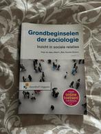 Pauwke Berkers - Grondbeginselen der sociologie, Sociale wetenschap, Ophalen of Verzenden, Zo goed als nieuw, Pauwke Berkers; Hugo de Jager; Albert L. Mok