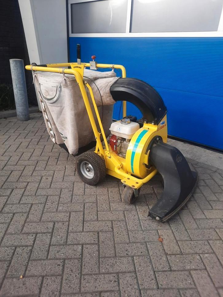 CRAMER LS 5000 H Benzine bladzuiger zelfrijdend nette staat!, Tuin en Terras, Bladblazers, Gebruikt, Benzine, Met opvangzak, Ophalen of Verzenden