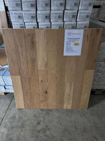 Eiken parketvloer aan outletprijs beschikbaar voor biedingen