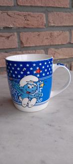 Puntgave Smurfen mok beker 2013, Ophalen of Verzenden, Zo goed als nieuw, Gebruiksvoorwerp