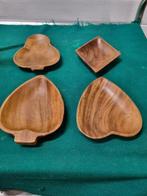 Houten schaaltjes harten ruiter schoppen klaver, Ophalen of Verzenden, 'T Olde Gre-j, Info@toldegrej.nl, Endepoelstraat 20f Didam
