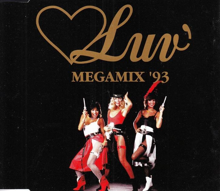 CD-Maxi-Single - 1993 - Luv' – Megamix '93, Cd's en Dvd's, Cd Singles, Zo goed als nieuw, Pop, 1 single, Maxi-single, Verzenden