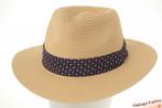 Zomer gleufhoed Hawkins beige met blauwe rode band 54-59 new, Kleding | Heren, Hoeden en Petten, Hoed, Nieuw, Hawkins, One size fits all