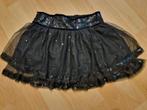 zwarte rok met pailletten, maat 140, Kinderen en Baby's, Ophalen of Verzenden, Zo goed als nieuw, Meisje, Jurk of Rok