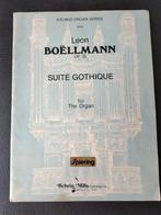 Leon Boëlmann Suite Gothique for organ, Muziek en Instrumenten, Bladmuziek, Orgel, Gebruikt, Klassiek, Ophalen of Verzenden