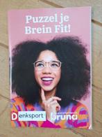 Denksport - Puzzel je brein fit, Ophalen of Verzenden, 500 t/m 1500 stukjes, Nieuw, Puzzelboek