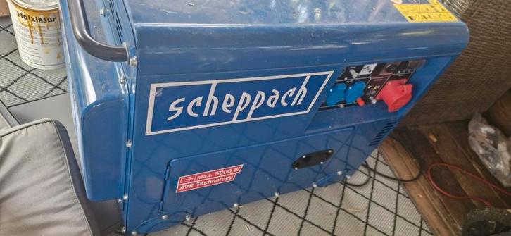 Diesel generator!!!!! Splinternieuw!!!!scheppach, Auto-onderdelen, Accu's en Toebehoren, Ophalen
